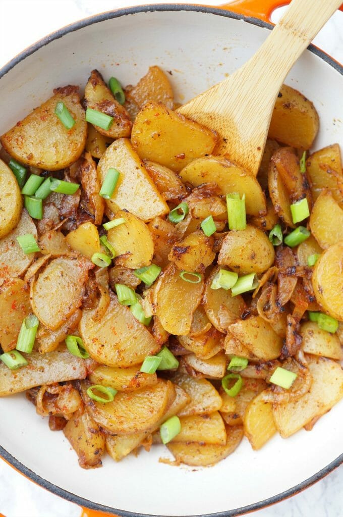 Pan Fried Skillet Potatoes 