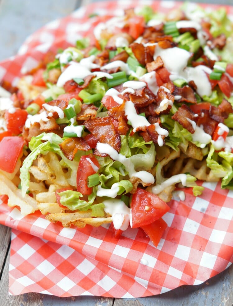 BLT Waffle Fries