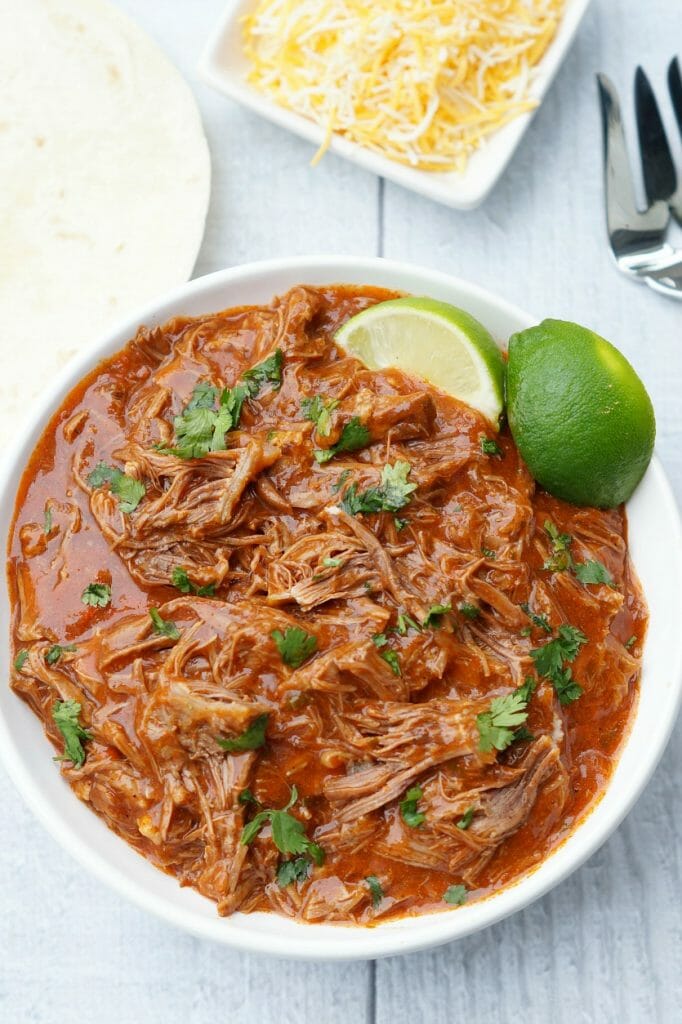 Instant Pot Spicy Shredded Mexican Beef