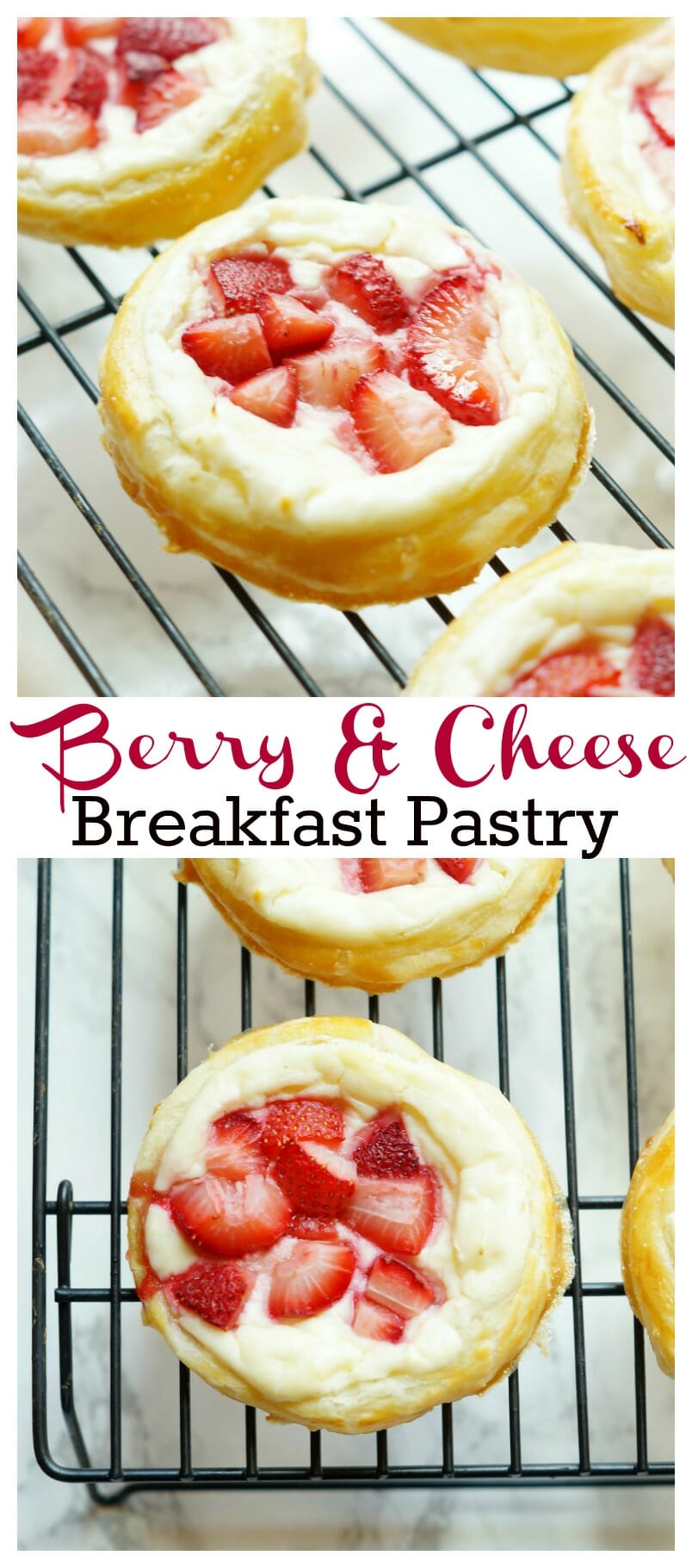 The Easiest Berry and Cheese Breakfast Pastry 