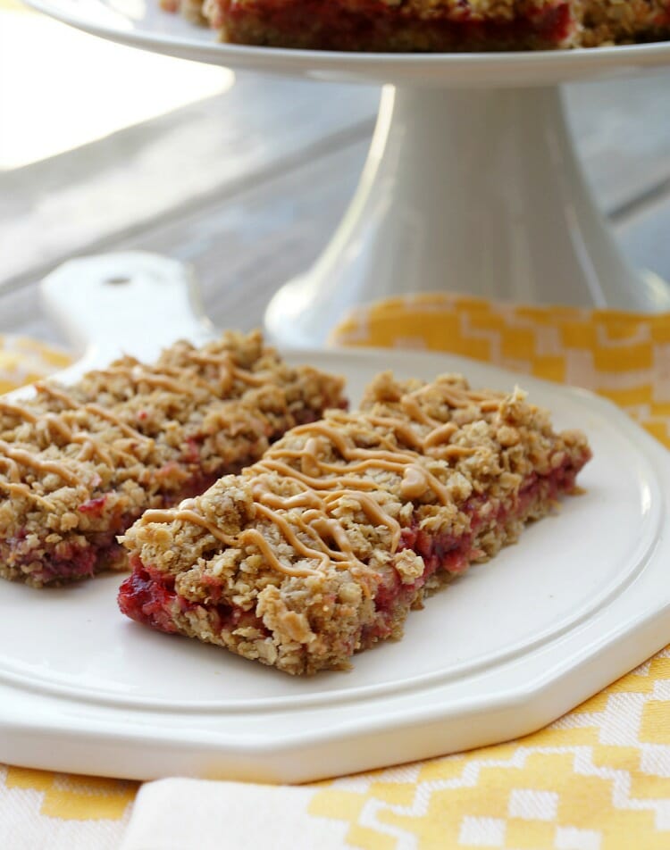Peanut Butter and Jelly Granola Bars Recipe