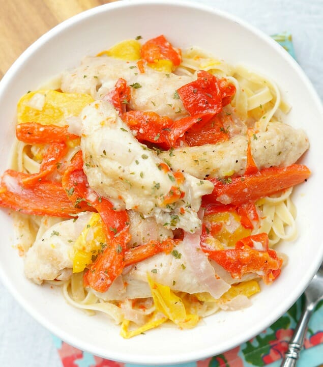 Easy Instant Pot Chicken Scampi Recipe
