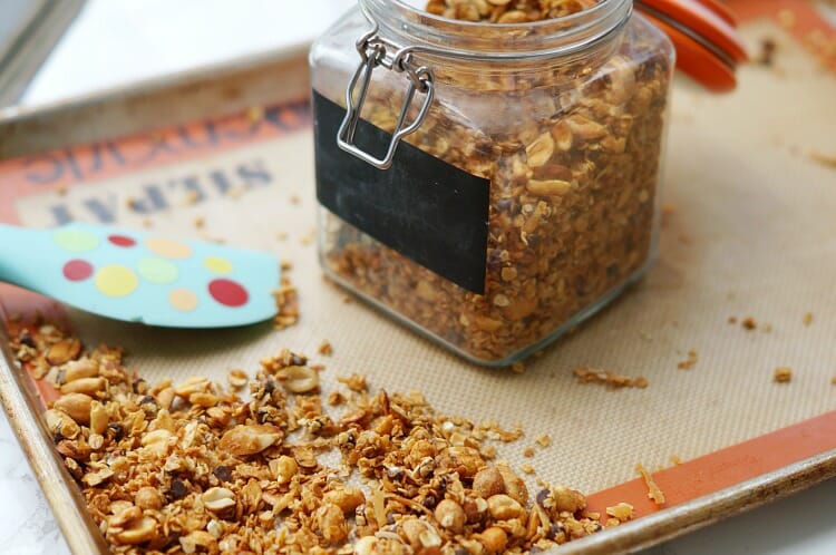 Homemade Sweet and Salty Granola