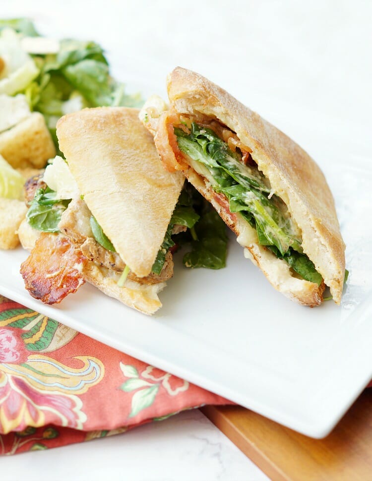 Garlic and Herb Pork Sandwiches