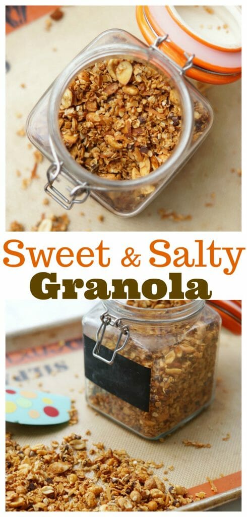 Easy Homemade Sweet and Salty Granola