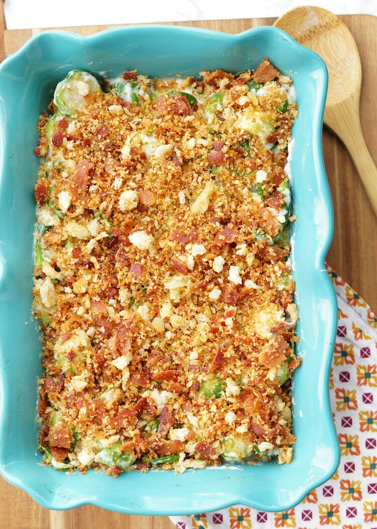 Easy Brussels Sprouts recipe for Christmas Dinner