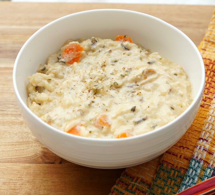 Creamy Chicken and Wild Rice Soup