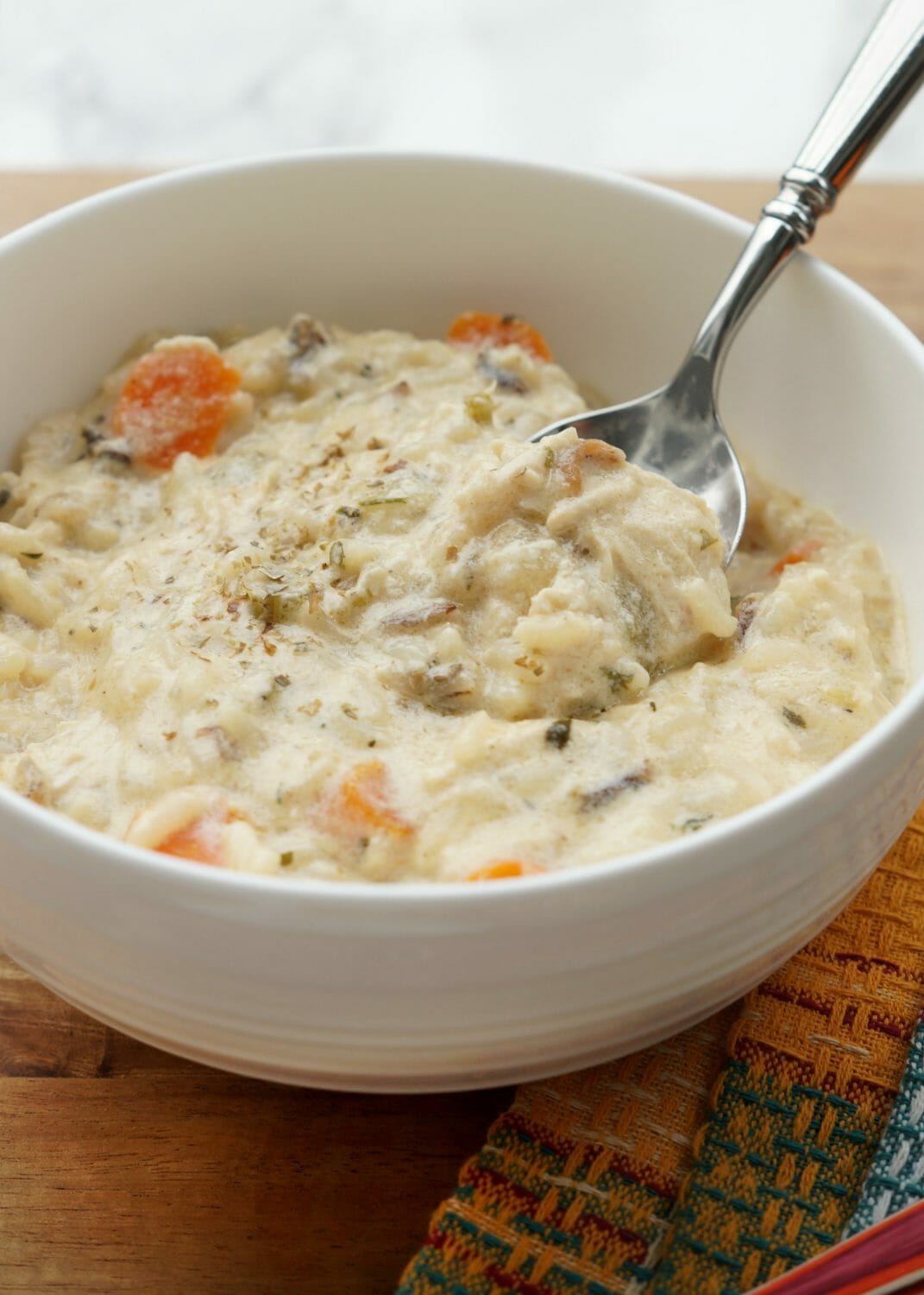 Creamy Chicken and Wild Rice Soup