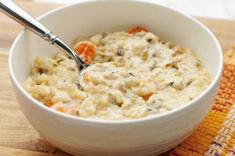 Creamy Chicken and Wild Rice Soup