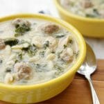 Easy Italian Wedding Soup made in the Instant Pot