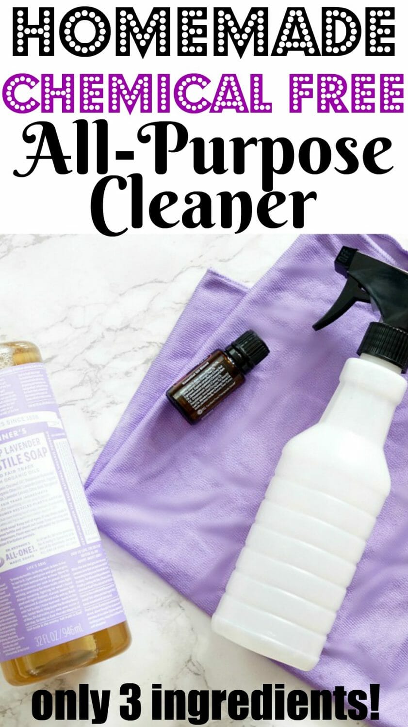 How to Make Homemade Chemical Free All-Purpose Cleaner
