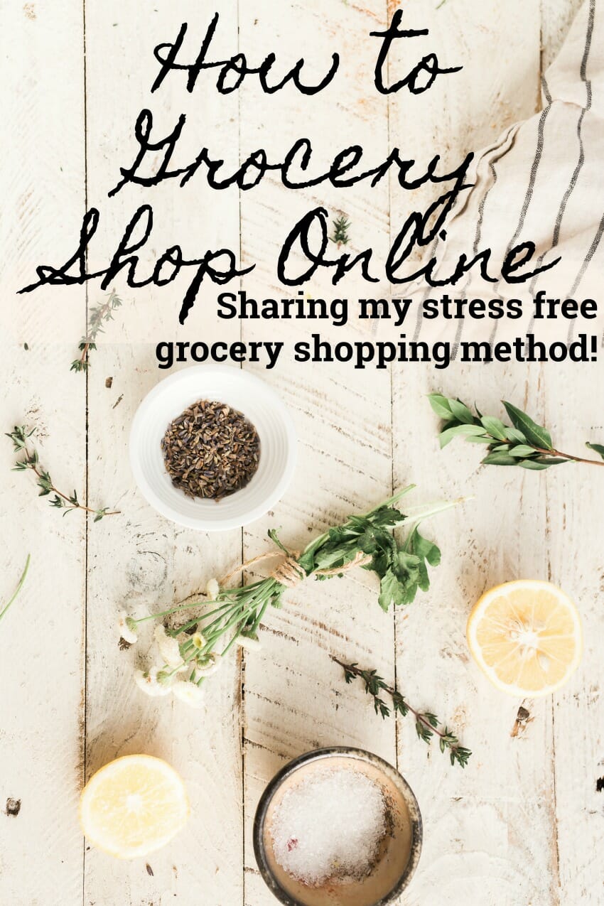 How to Grocery Shop Online to Save Money and Time!