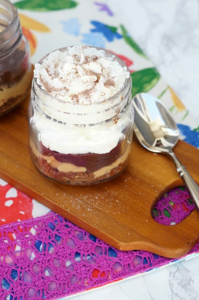 Healthy Chocolate Peanut Butter Pies