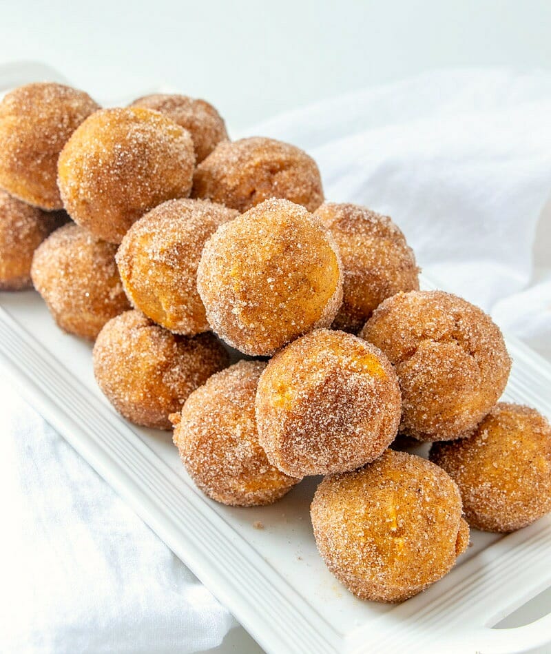 Pumpkin Donut Holes