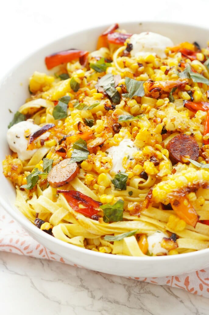 Roasted Corn Pasta