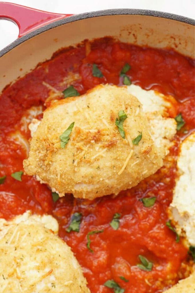 Easy One Pot Stuffed Chicken Breast Recipe