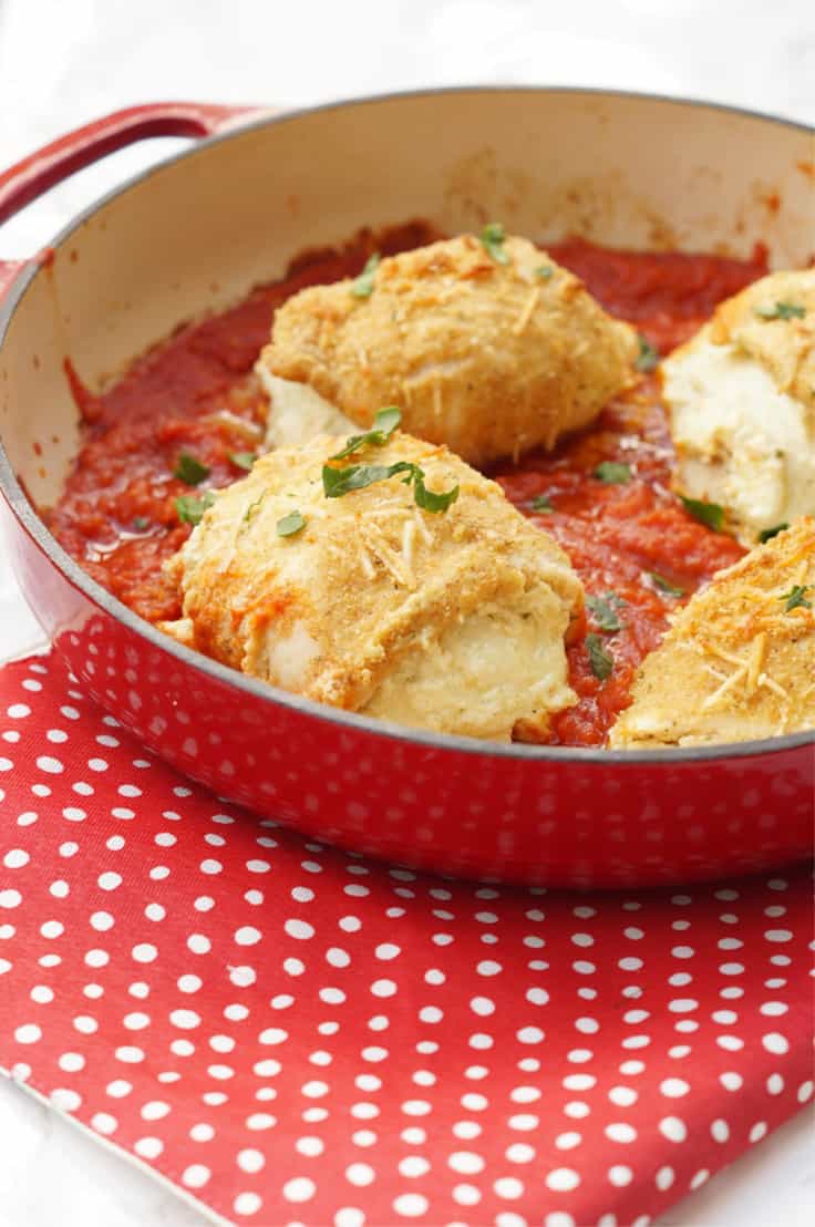 Cheesy Stuffed Chicken Breasts