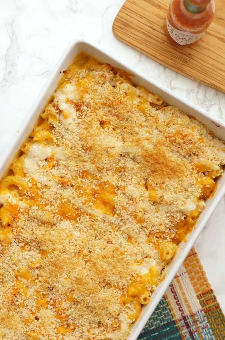 Spicy Bacon Chicken Ranch Macaroni and Cheese