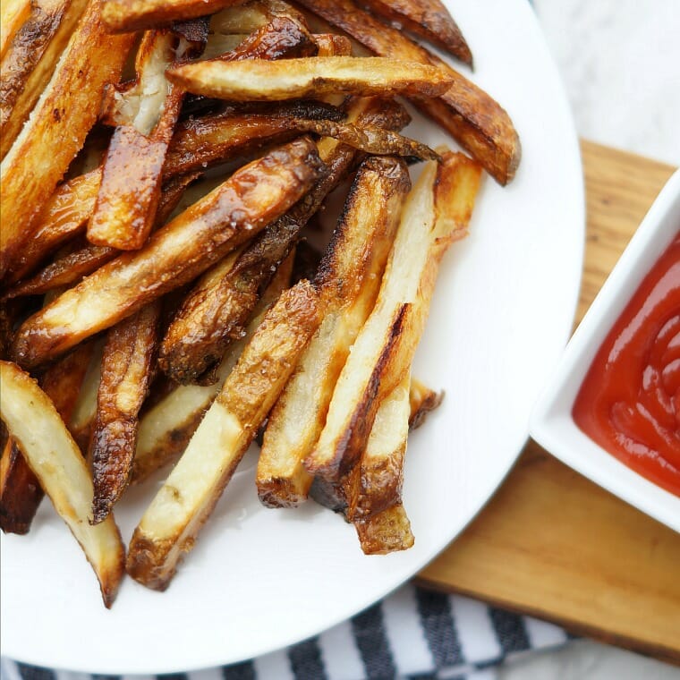 Healthy, Crispy Oven French Fries