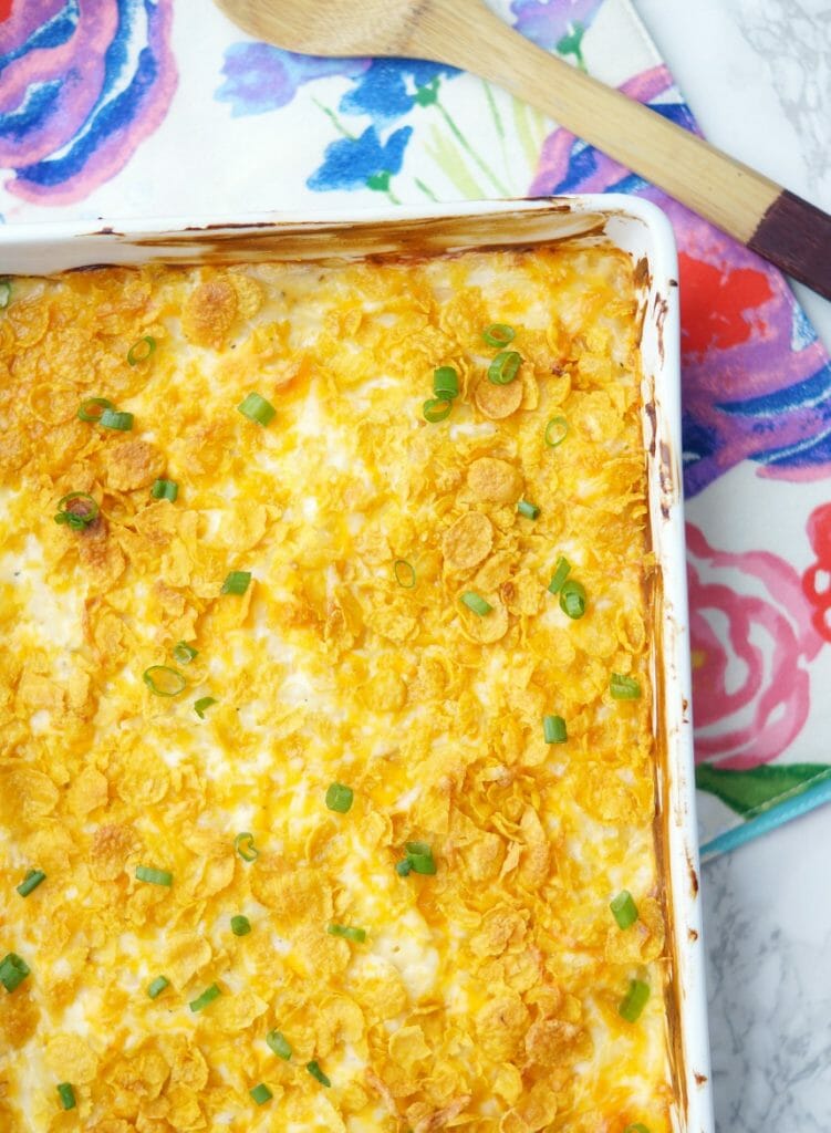 From Scratch Cheesy Potato Casserole