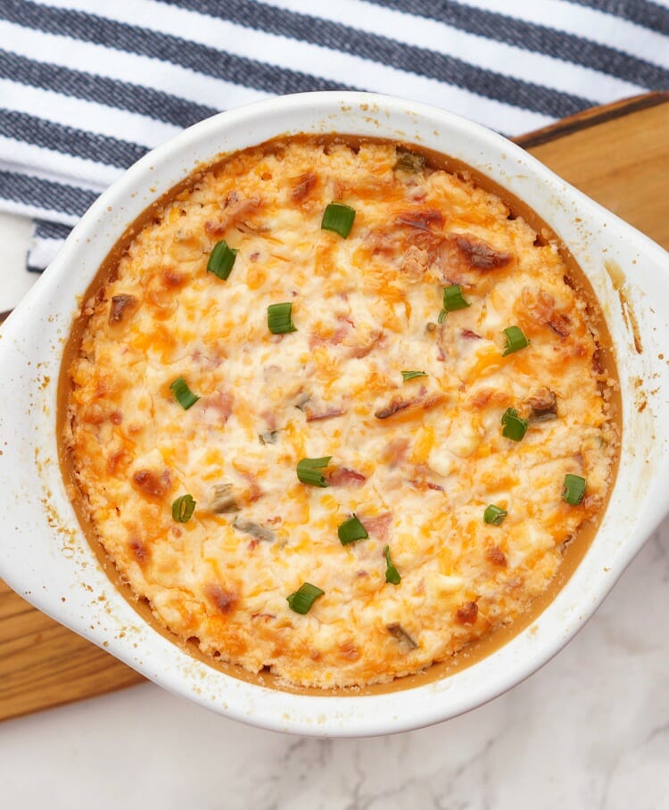 Hot Bacon and Cheddar Dip 
