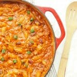 One Pot Cheesy Taco Noodles