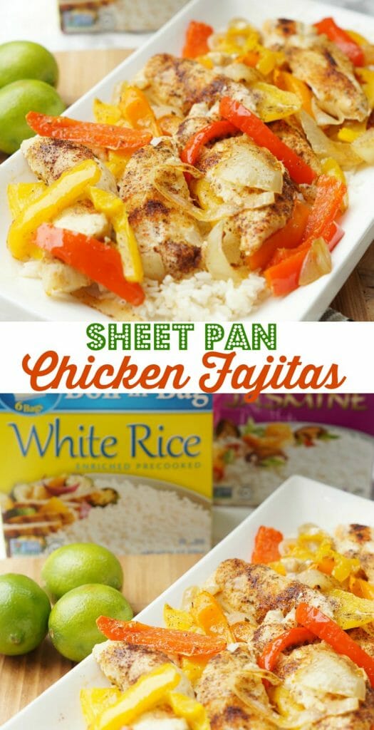 Easy Sheet Pan Chicken Fajitas 