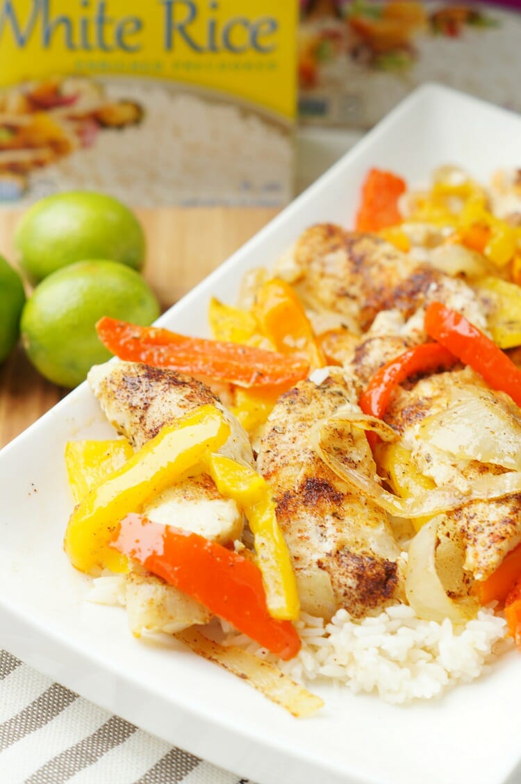 Easy Sheet Pan Chicken Fajitas