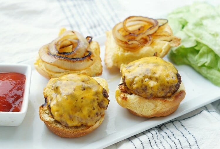 Easy Sliders on the Grill