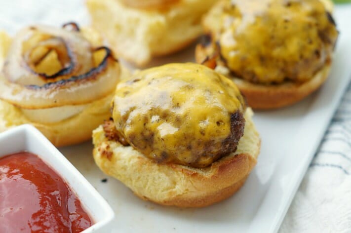 Mini Cheeseburgers