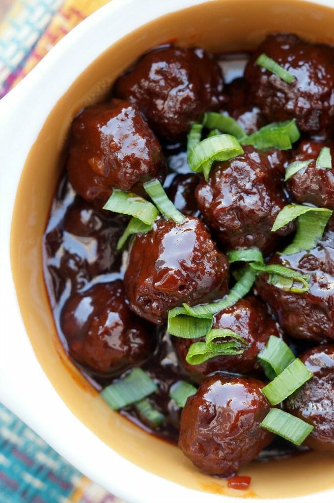 Sweet Sriracha Ranch Meatballs