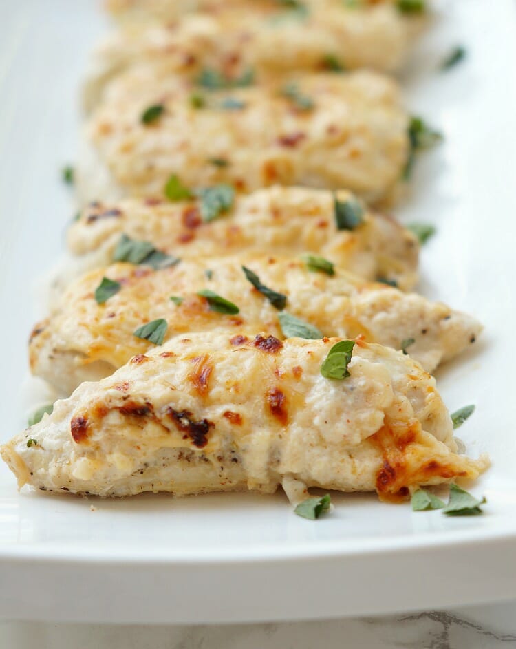 Baked Chicken Tender Recipe with Parmesan Crust