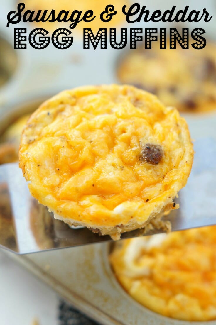 Sausage Egg and Cheese Muffins