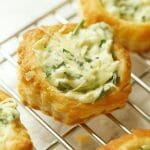 Spinach and Artichoke Puff Pastry Cups