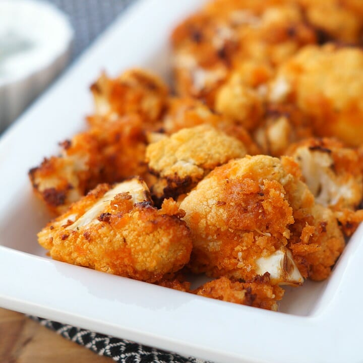 Air Fryer Buffalo Cauliflower