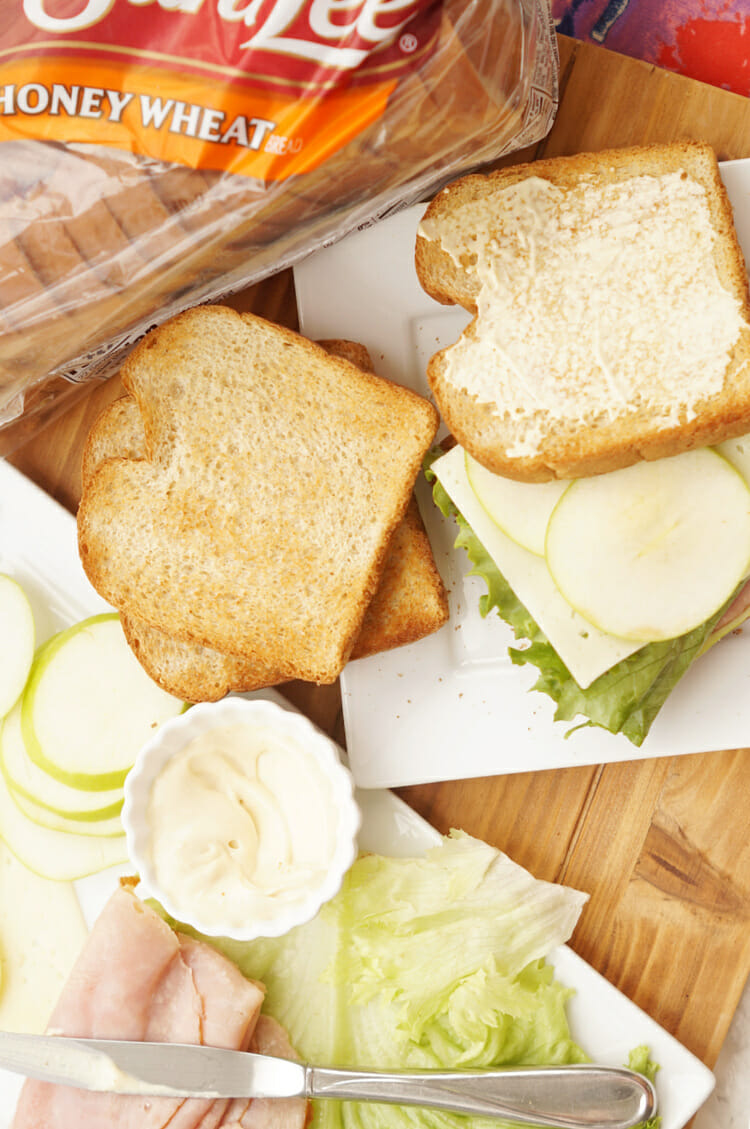 Preparing school lunches