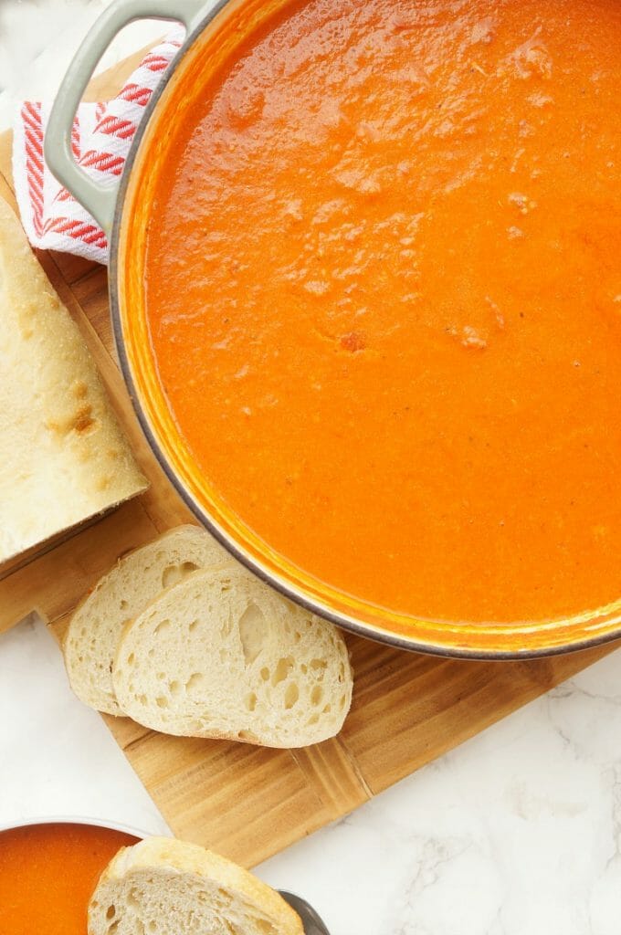 Roasted Cherry Tomato Soup