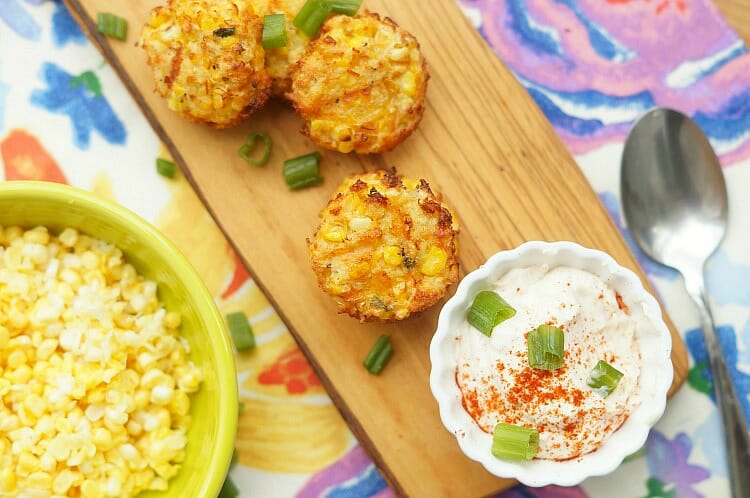 Air Fryer Corn Fritters