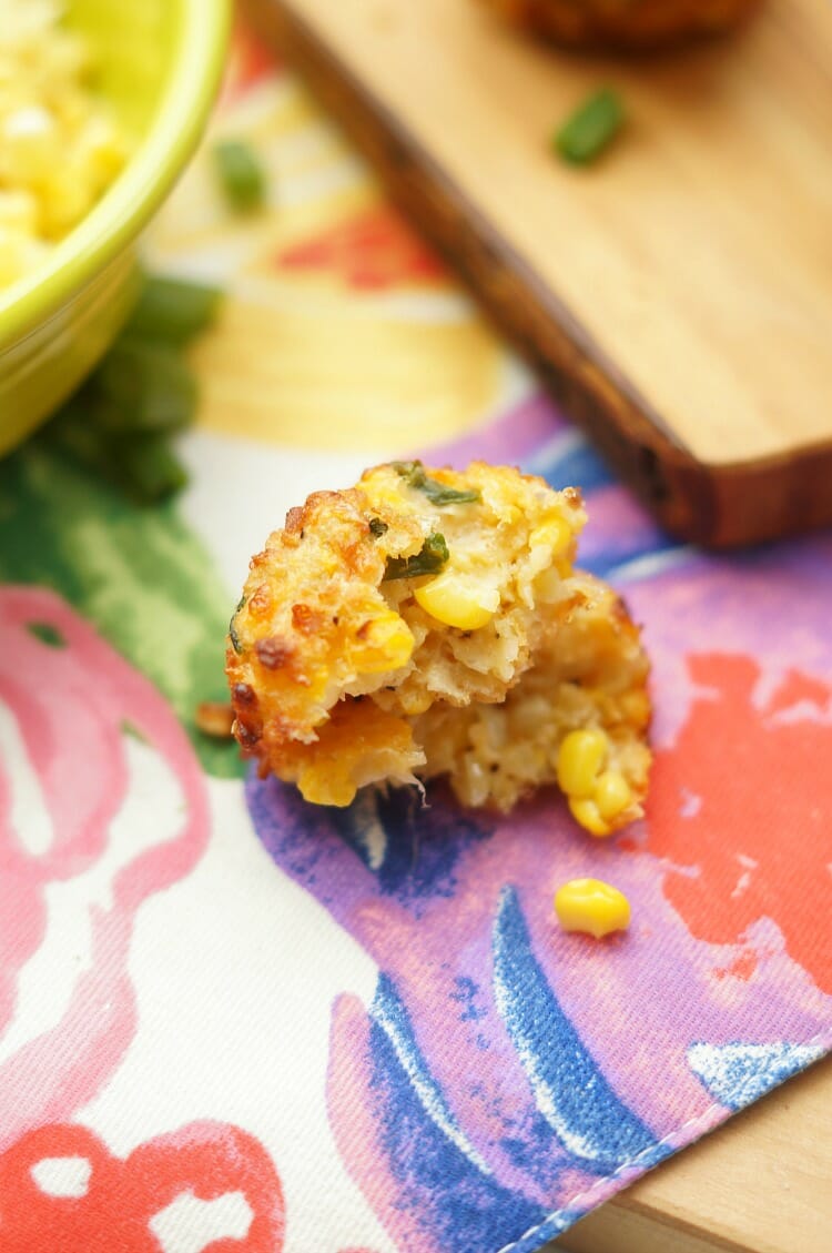 Air Fryer Cheesy Corn Fritters Healthy, Delicious Appetizer Recipe