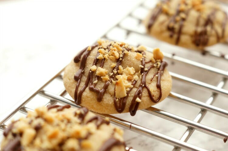 Peanut Butter Meltaway Cookies