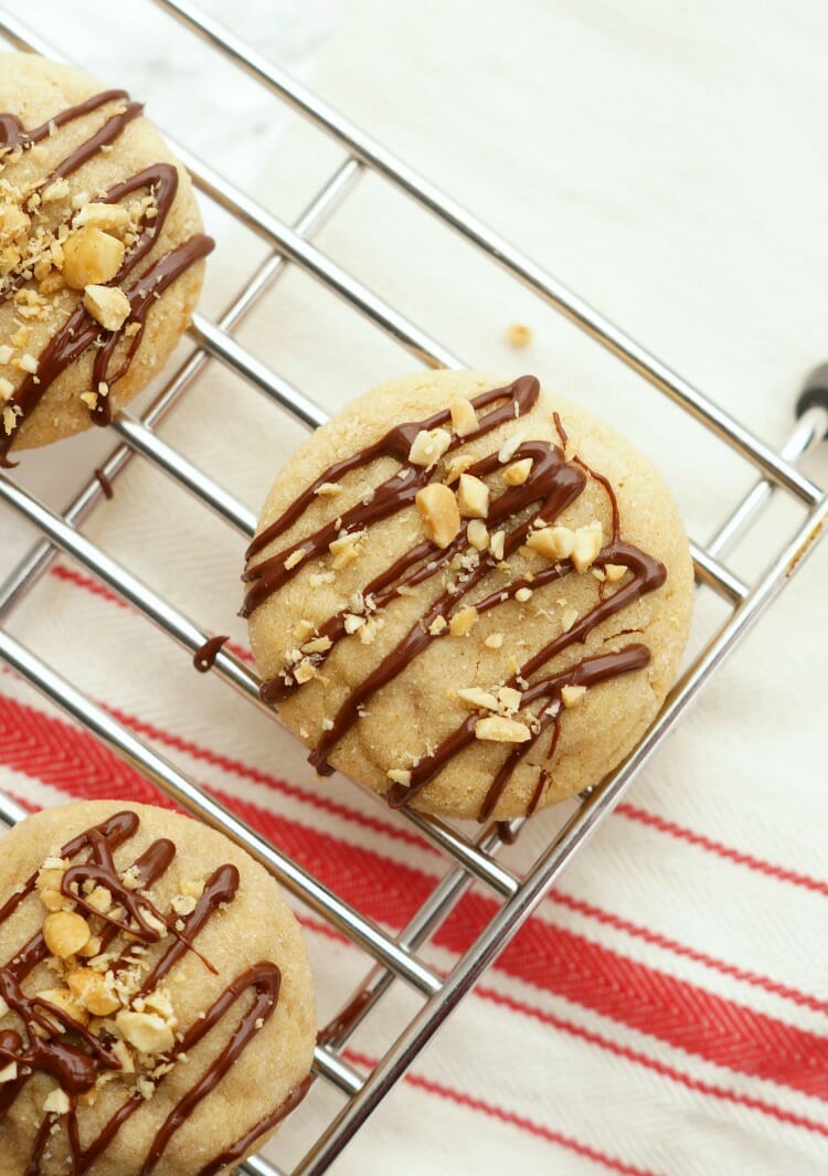 Peanut Butter Meltaway Cookies