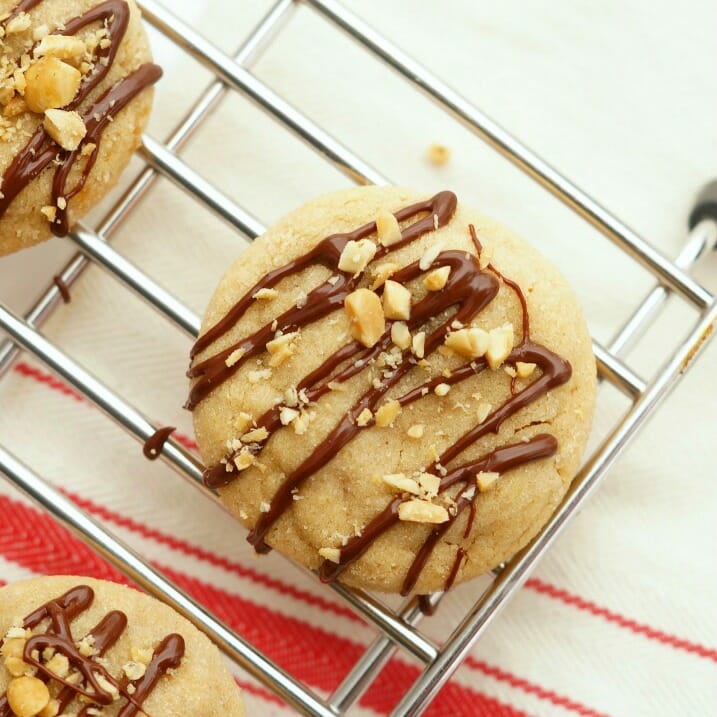 Peanut Butter Meltaway Cookies