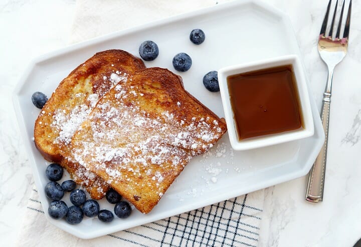 Easy French Toast in the AIr Fryer