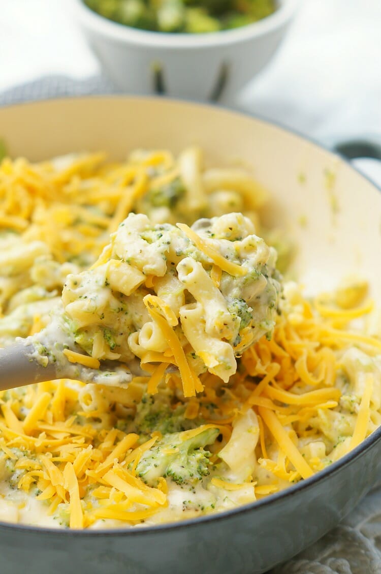 Roasted Broccoli Macaroni and Cheese