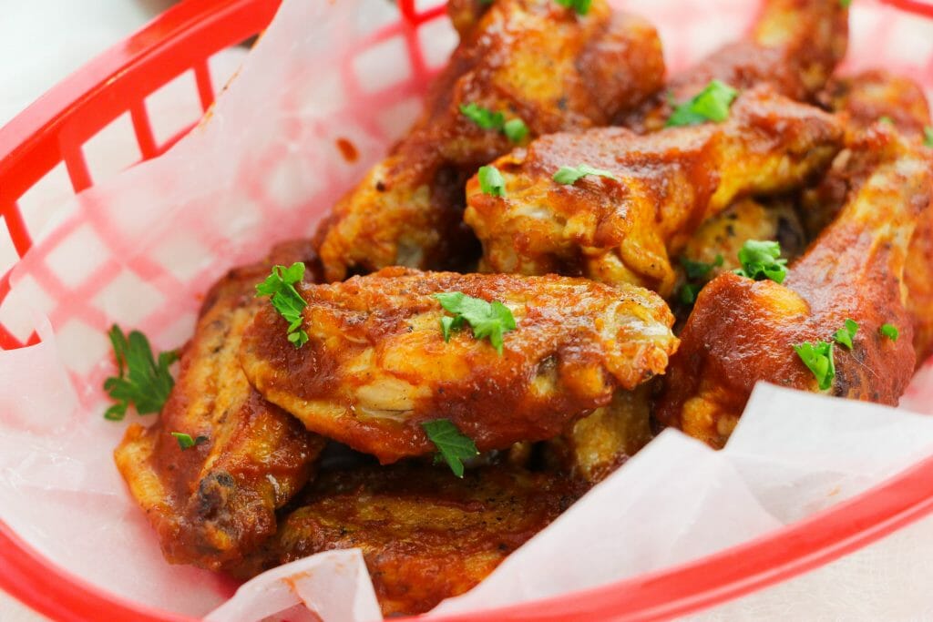 Crispy Baked Barbecue Wings