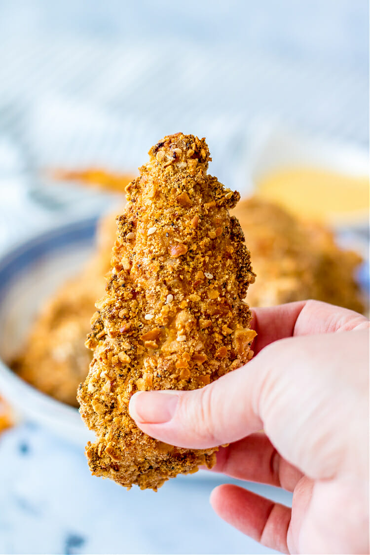 Everything Bagel Crusted Chicken Tenders