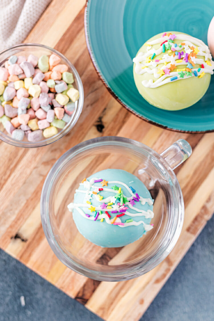 Hot Chocolate Bombs for Easter 