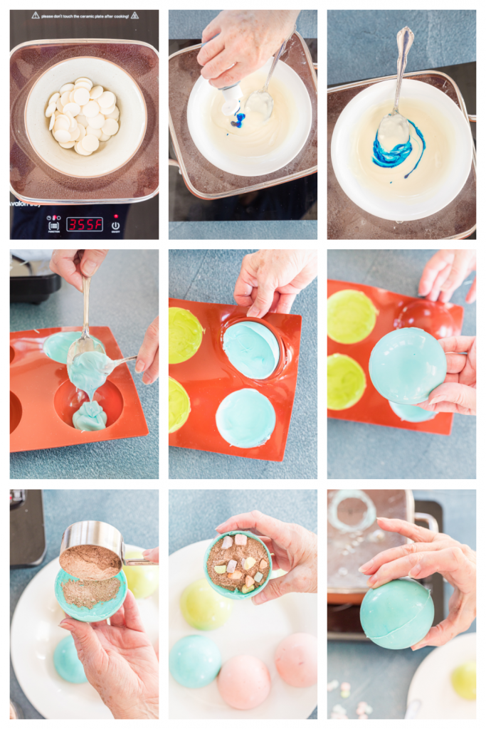 how to make hot cocoa bombs