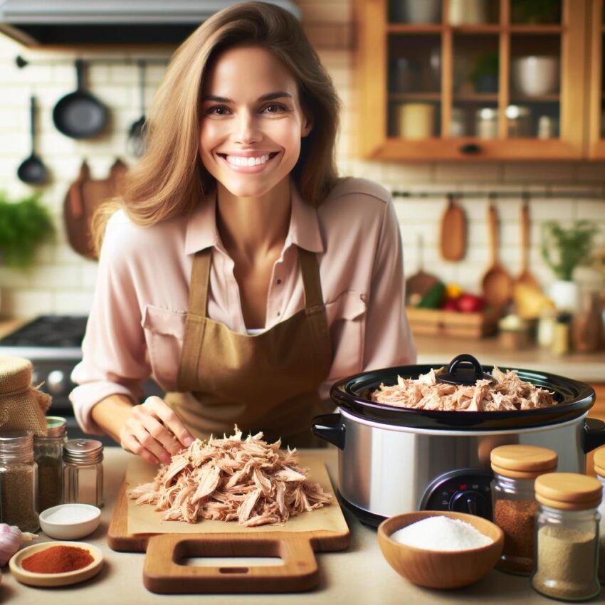 Cooking Shredded Chicken in the Crock Pot