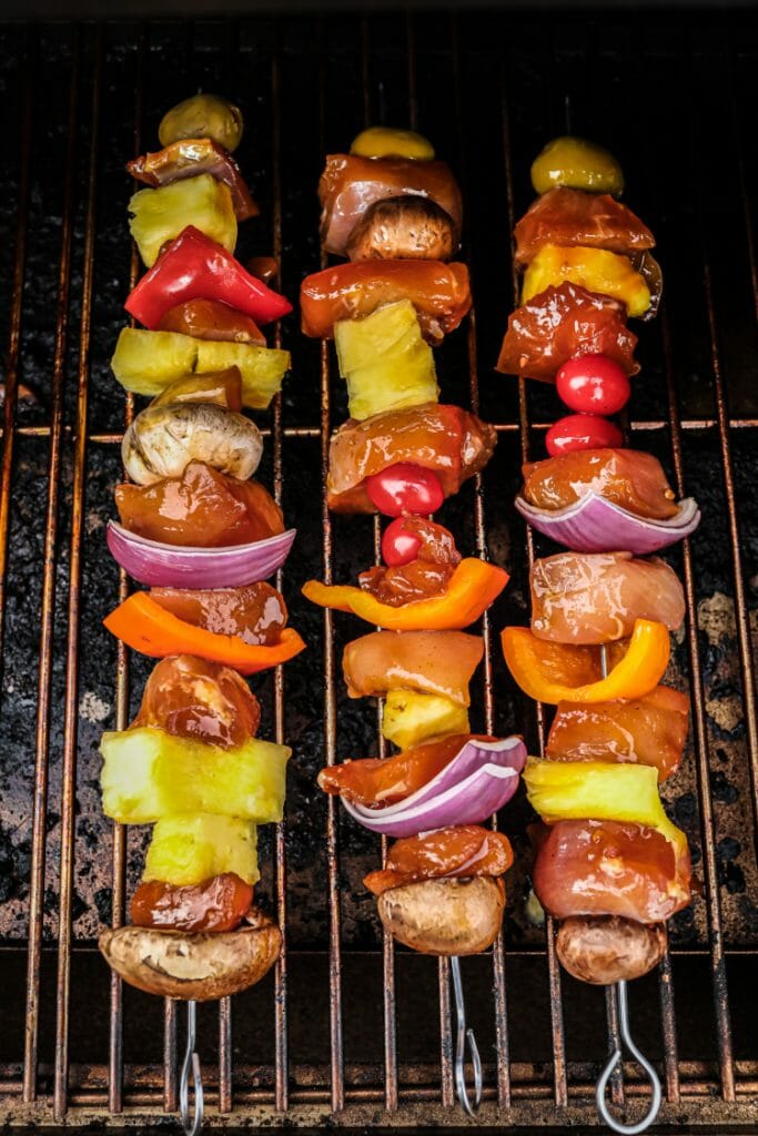 Grilled Chicken Kabobs